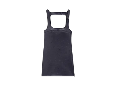 Courreges Reedition Vinyl Dress "Navy"