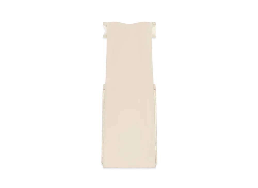 Courreges Illusion Bustier Midi Dress "Sand"