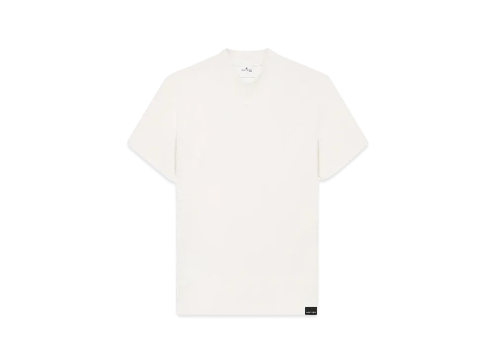 Courreges Volcano T-Shirt "Natural Beige"