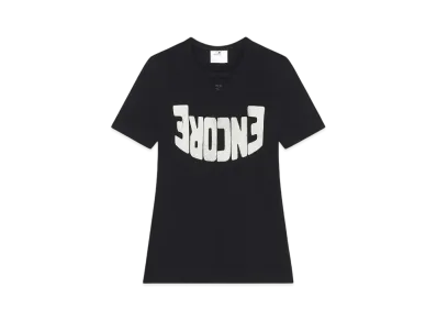 Courreges Encore Contrast T-Shirt "Black/Natural"