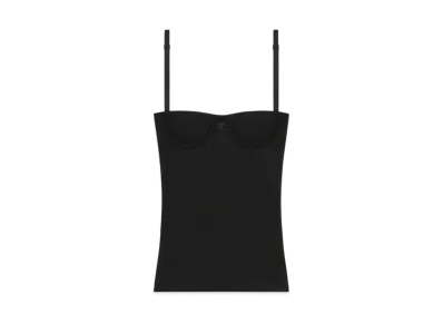Courreges Lingerie Interlock Top "Black"