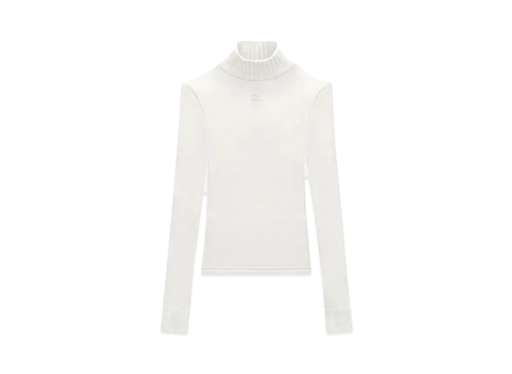 Courreges Reedition Second Skin Top "Heritage White"