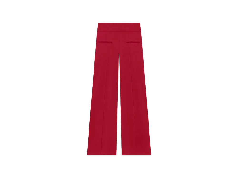 Courreges Interlock Tracksuit Pants "Ruby"