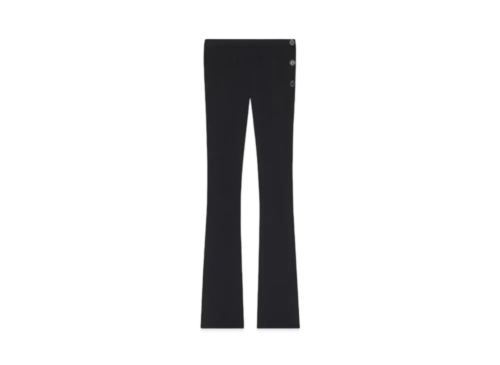 Courreges Oblique Tailored Pants "Black"