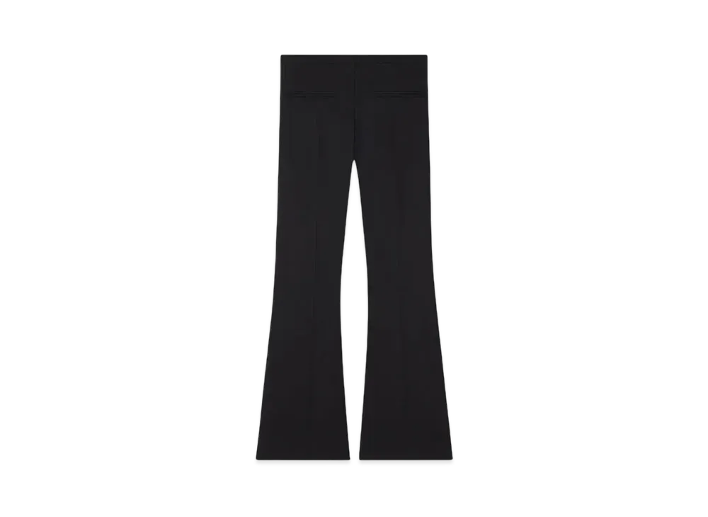 Courreges Heritage Stretch Wool Pants "Black"