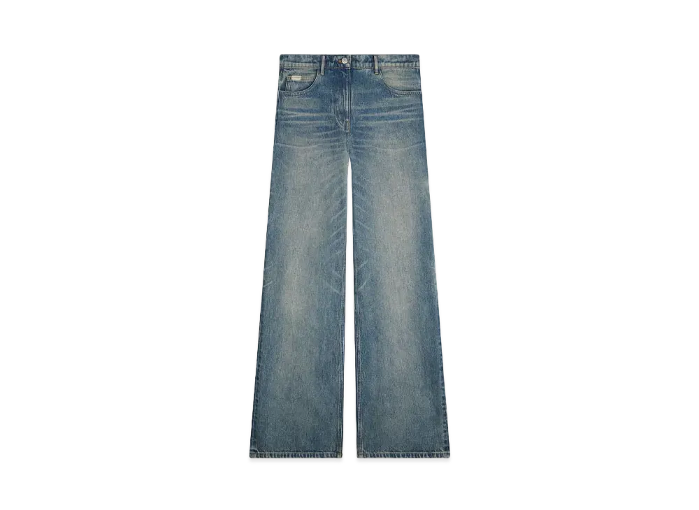 Courreges Hammer Denim Baggy Pants "Vintage Medium Blue"