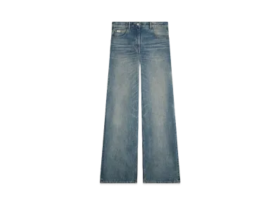 Courreges Hammer Denim Baggy Pants "Vintage Medium Blue"