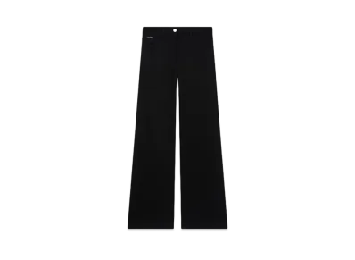 Courreges Hammer Denim Baggy Pants "Black"