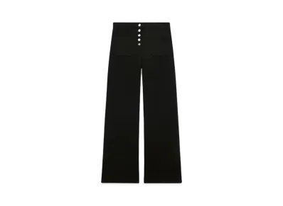 Courreges Multiflex Denim Baggy Pants "Black"