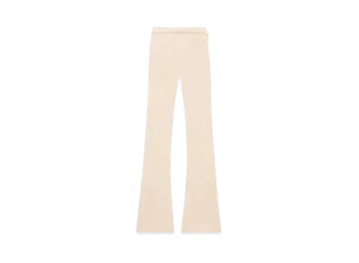 Courreges Reedition Rib Knit Pants "Sand"