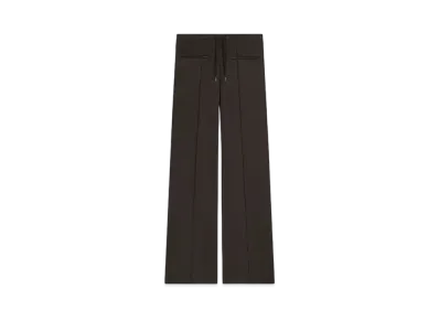 Courreges Tracksuit Interlock Baggy Pants "Mud Brown"