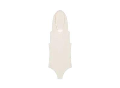 Courreges Illusion Hooded Bodysuit "Hemp"