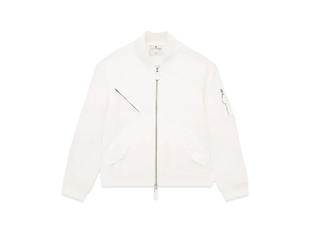 Courreges Cocoon Bomber "Heritage White"