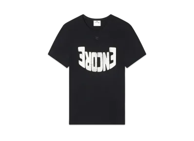 Courreges Men's Encore Contrast T-Shirt "Black/Natural"