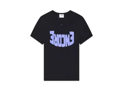 Courreges Men's Encore Contrast T-Shirt "Black/Purple"