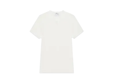 Courreges Signature Contrast T-Shirt "Heritage White"