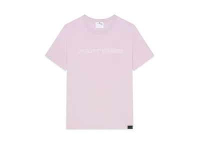 Courreges AC T-Shirt "Salt Pink"