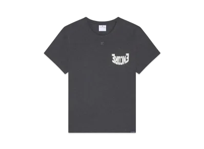 Courreges Men'S Encore T-Shirt "Dark Heather Grey/Natural"
