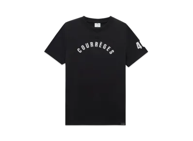 Courreges AC Straight Printed T-Shirt "Black"