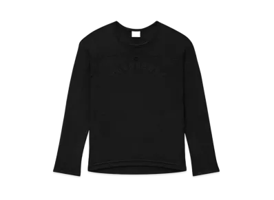 Courreges Baseball Printed Mesh T-Shirt "Black"
