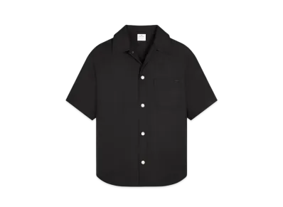 Courreges Skater Retro Twill Shirt "Black"