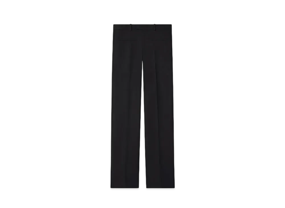 Courreges Heritage Retro Twill Pants "Black"