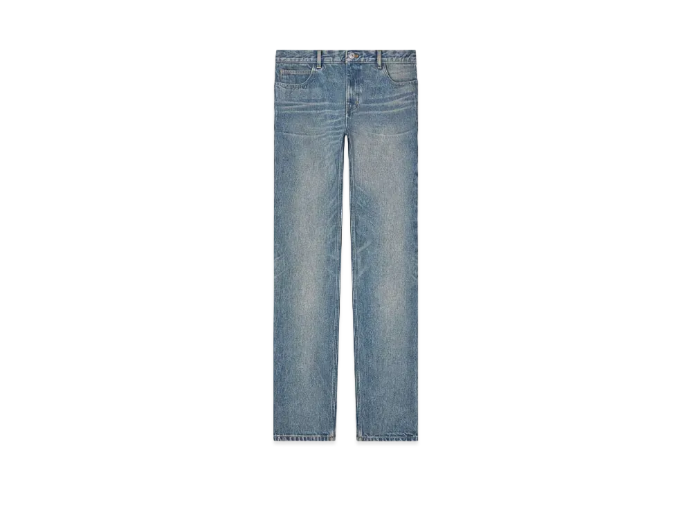 Courreges 5-Pocket Denim Pants "Vintage Medium Blue"