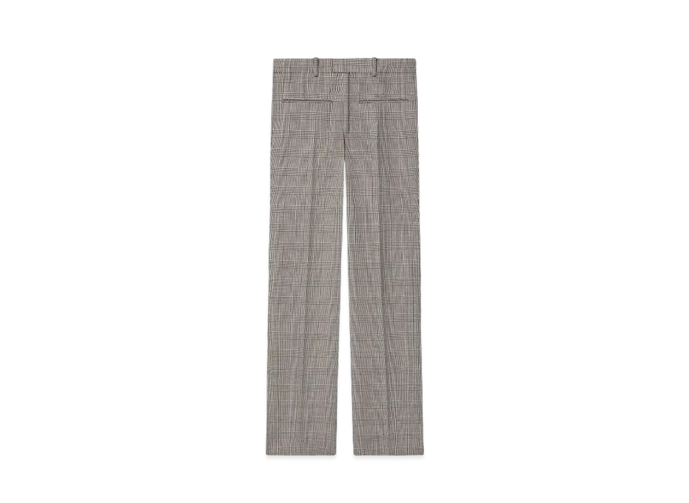 Courreges Heritage Prince Of Wales Pants "Sand/Mud Brown"