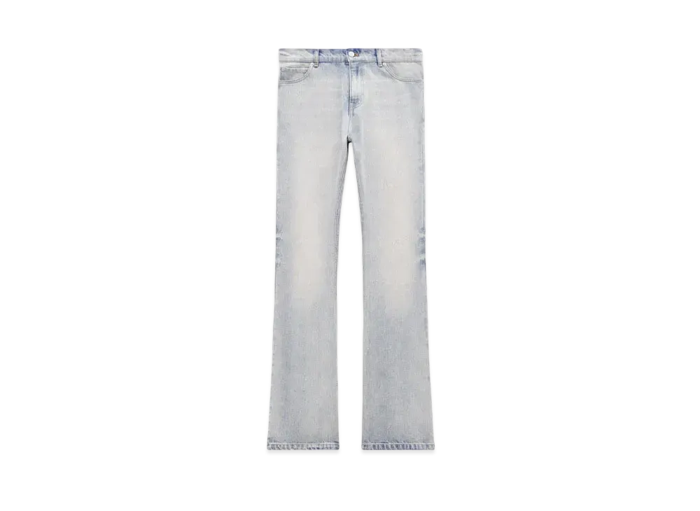 Courreges 70'S Bootcut Denim Pants "Light Blue"