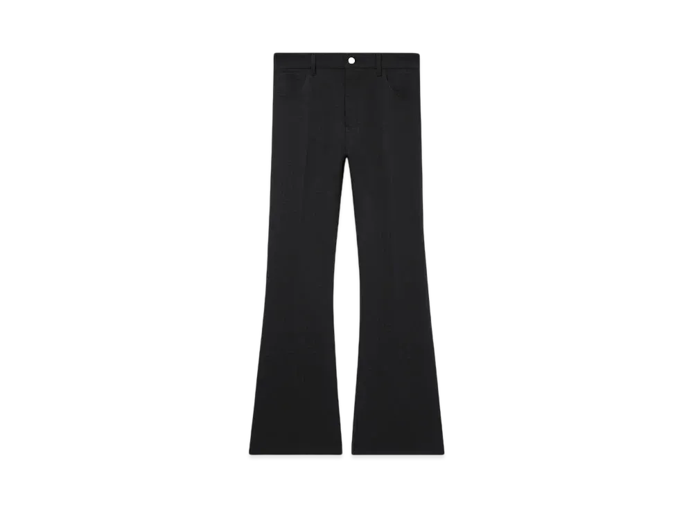 Courreges Signature 70'S Bootcut Pants "Black"
