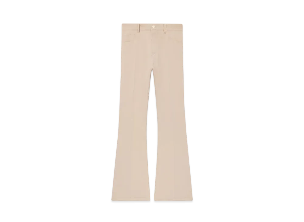 Courreges Signature 70'S Bootcut Pants "Sand"