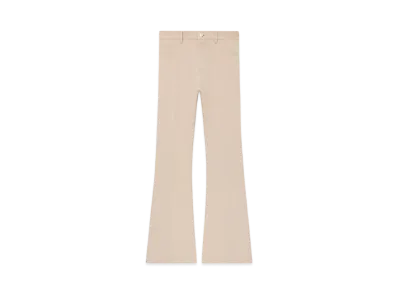 Courreges Signature 70'S Bootcut Pants "Sand"