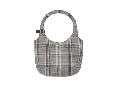 Courreges Holy Prince Of Wales Bag "Black/Natural"