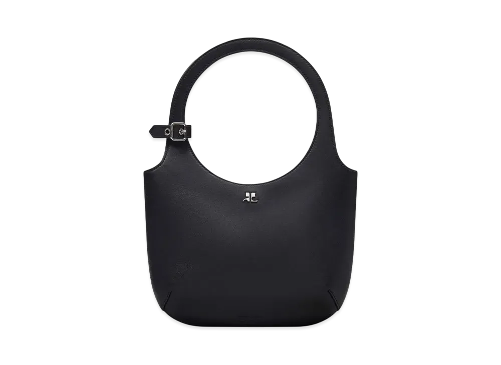 Courreges Holy Leather Bag "Black"