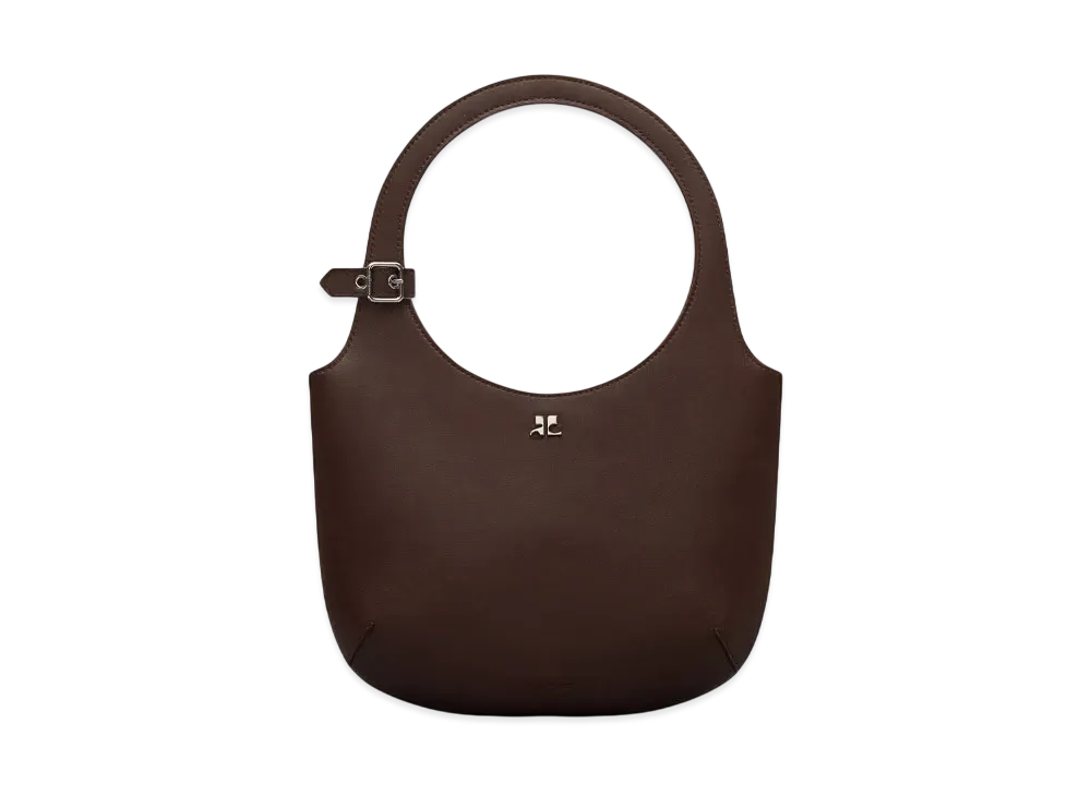 Courreges Holy Leather Bag "Bark"