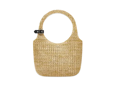 Courreges Holy Raffia Bag "Sand"