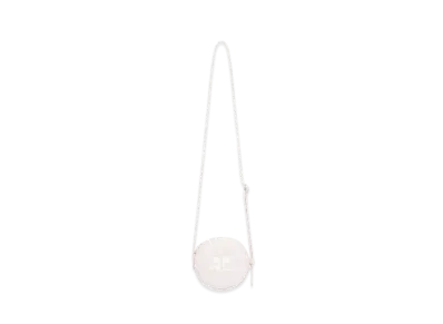 Courreges Reedition Leather Circle Bag "Pale Pink"