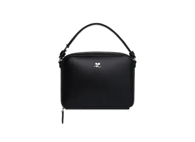 Courreges Cloud Chained Leather Bag "Black"