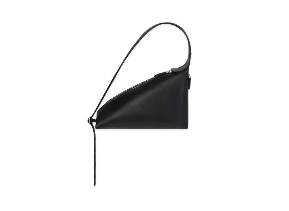 Courreges Leather One Bag "Black"