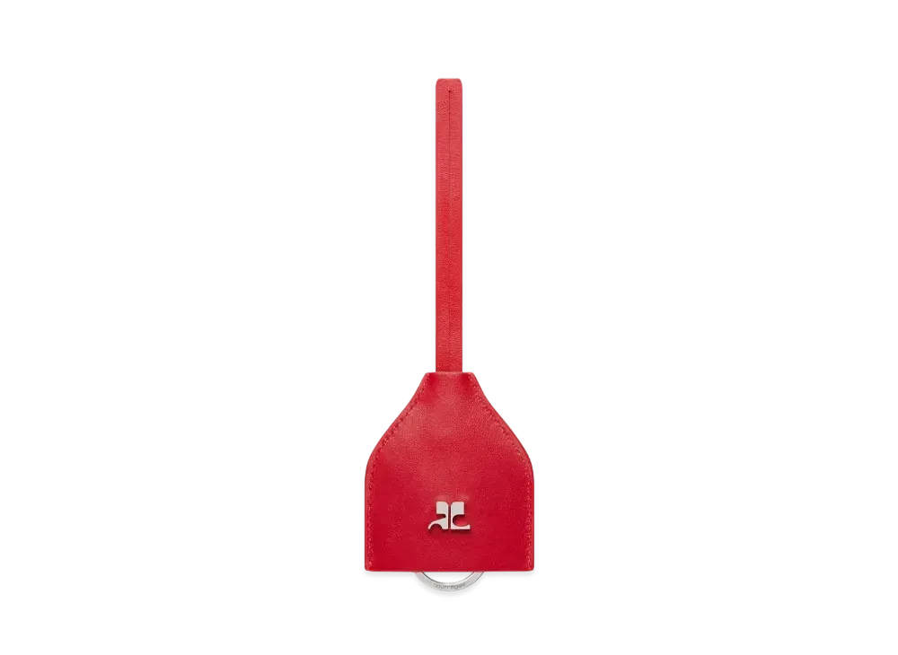 Courreges Ac Charm Keyring "Ruby"