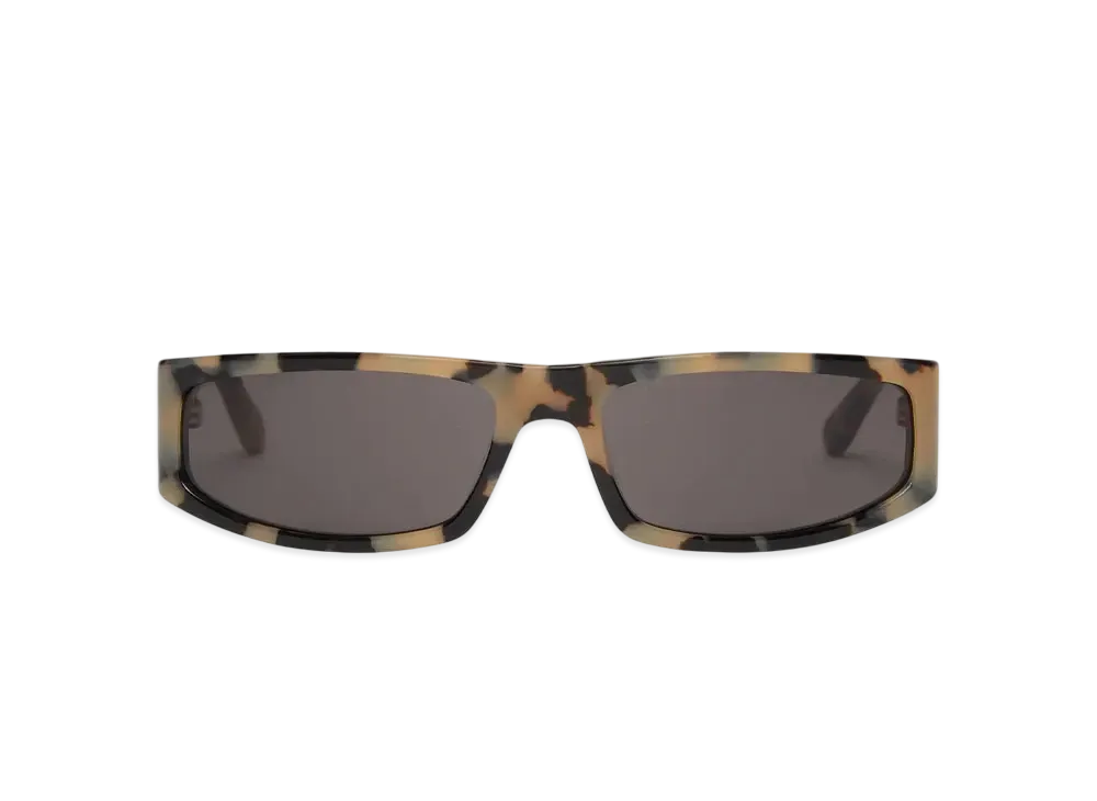 Courreges Tech Sunglasses "White Tortoise / Black"