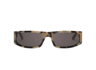Courreges Tech Sunglasses "White Tortoise / Black"