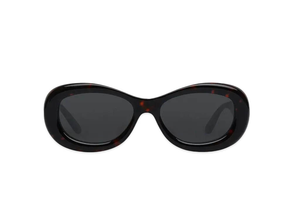 Courreges Rave Sunglasses "Havana/Black"