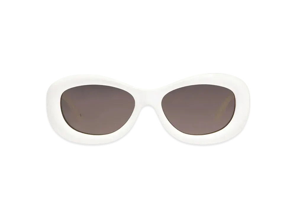 Courreges Rave Sunglasses "Heritage White"