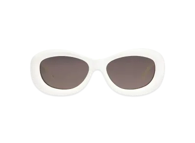 Courreges Rave Sunglasses "Heritage White"