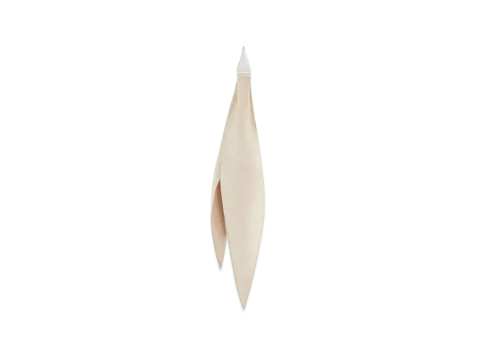 Courreges One Scarf Earring "Sand"