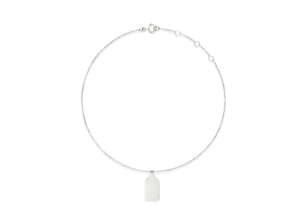 Courreges Little Charm Necklace "Silver"