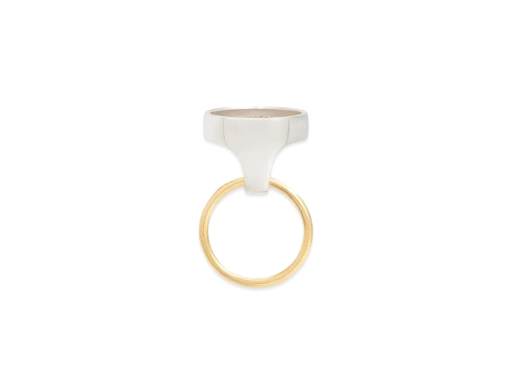 Courreges Holy Ring "Silver/Gold"