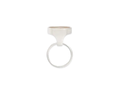 Courreges Holy Ring "Silver"