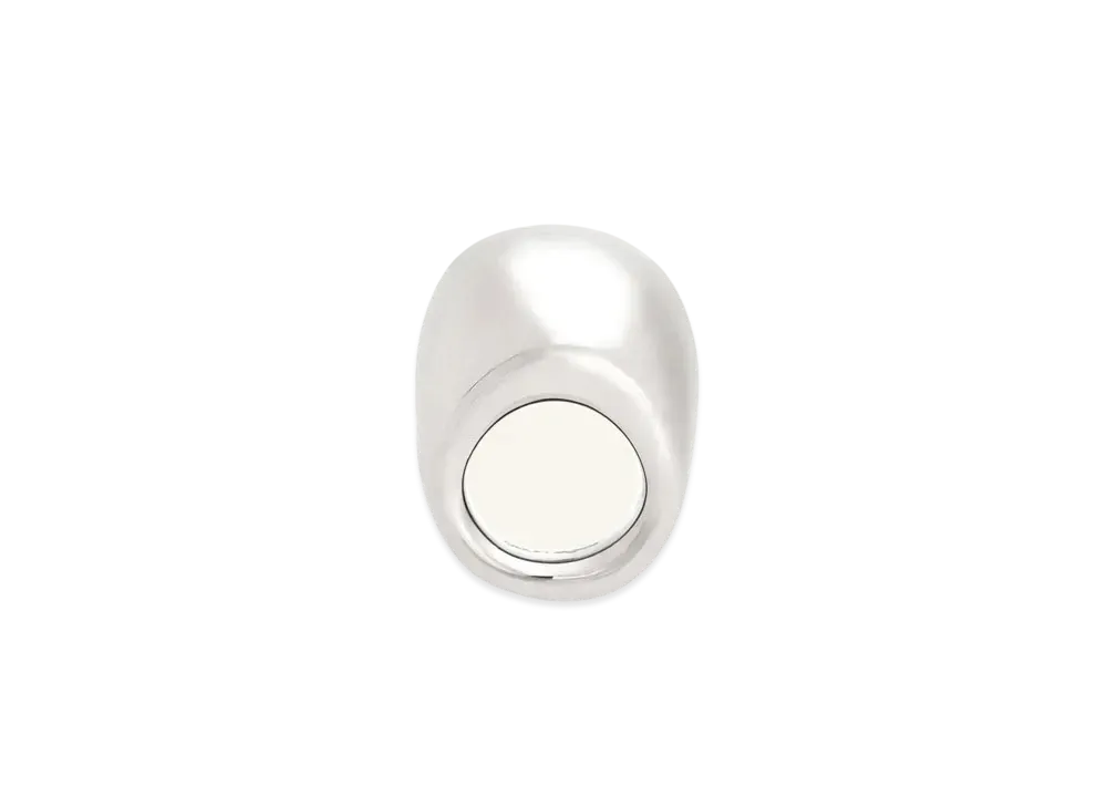 Courreges Liquid Metal Ring "Silver"